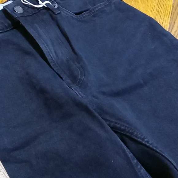 EVERLANE 25 CROP Womens FADED BLACK Jeans DENIM Pants New CHEEKY ORGANIC COTTON - Picture 4 of 11